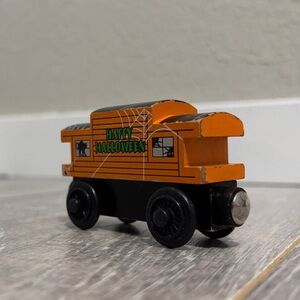 Wooden Haunted Caboose